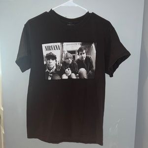 Nirvana vintage band t shirt